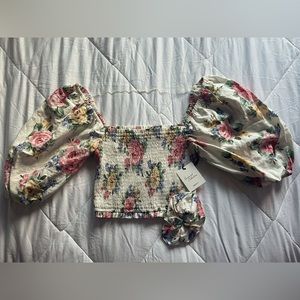 Forever 21 floral top